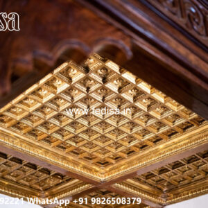 Wooden Classic Ceiling Design Simple Pop Ceiling Design For Bedroom No-6437