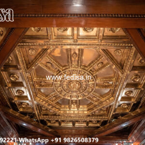 Wooden Classic Ceiling Design False Ceiling Design Types No-6474