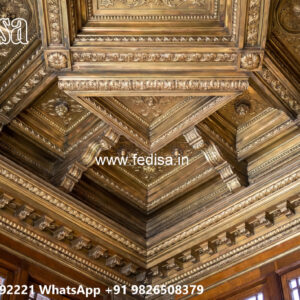 Wooden Classic Ceiling Design Ceiling Design For Bedroom No-6489