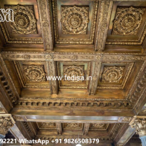Wooden Classic Ceiling Design Pop False Ceiling Design No-6520