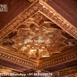 Wooden Classic Ceiling Design Home Ceiling Design No-6528