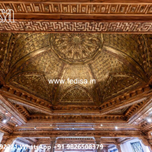 Wooden Classic Ceiling Design Pop Ka Design No-6532