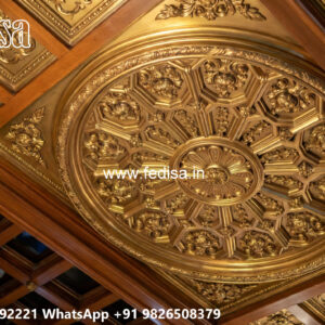 Wooden Classic Ceiling Design Ceiling Paint Design No-6542