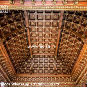 Wooden Classic Ceiling Design New Ceiling Design 2026 No-6543