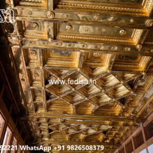 Wooden Classic Ceiling Design Ceiling Pop No-6573