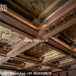 Wooden Classic Ceiling Design Simple Ceiling Design For Bedroom No-6575