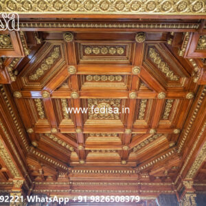 Wooden Classic Ceiling Design False Ceiling Color No-6586