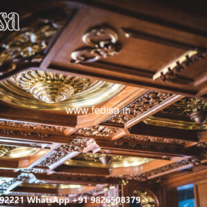 Wooden Classic Ceiling Design Pvc Ceiling Design 2026 No-6593