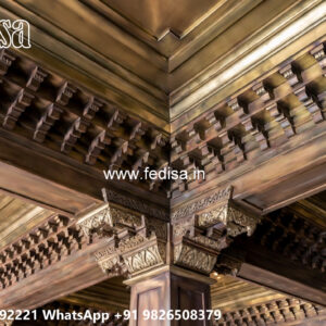 Wooden Classic Ceiling Design Drop Ceiling Design No-6594