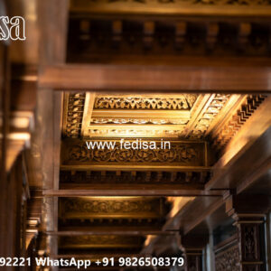 Wooden Classic Ceiling Design Simple False Ceiling Design For Bedroom No-6596
