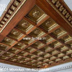 Wooden Classic Ceiling Design Interior Ceiling Design No-6600