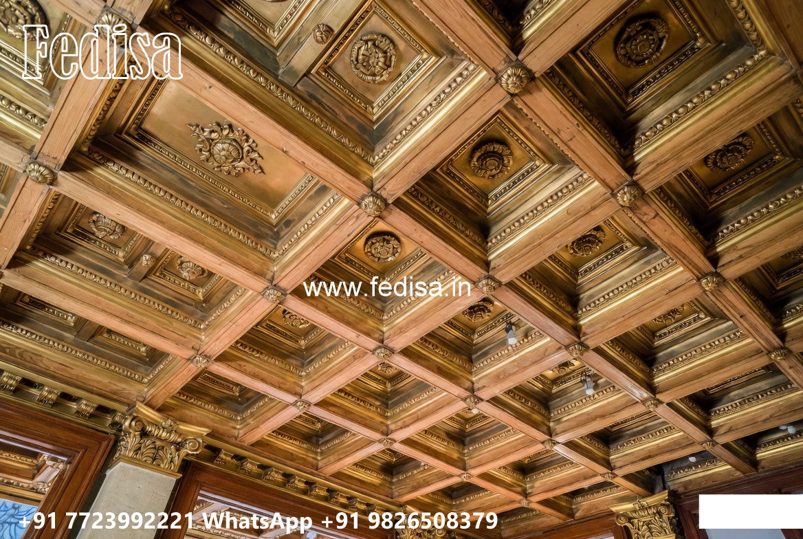 Wooden Classic Ceiling Design Pvc Panel Ceiling Design For Bedroom No-6616
