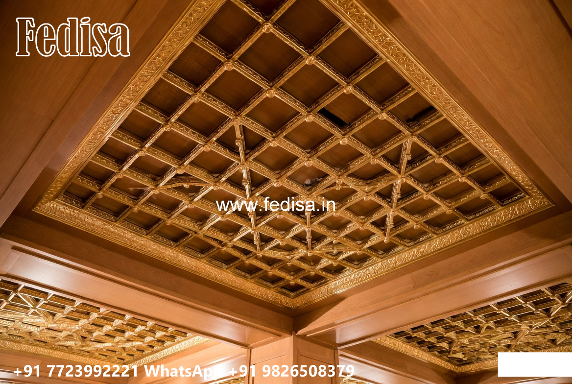 Wooden Classic Ceiling Design Wooden False Ceiling Design No-6622