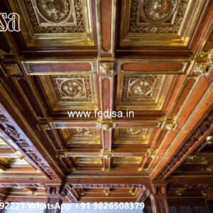 Wooden Classic Ceiling Design Simple False Ceiling No-6631