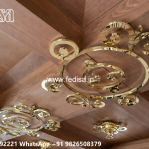 Wooden Classic Ceiling Design Fall Ceiling Ka Design No-6650