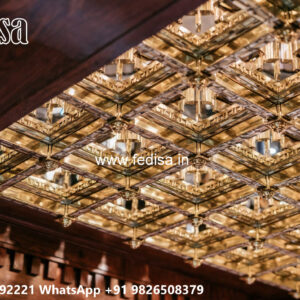 Wooden Classic Ceiling Design Fall Ceiling Design Latest No-6657
