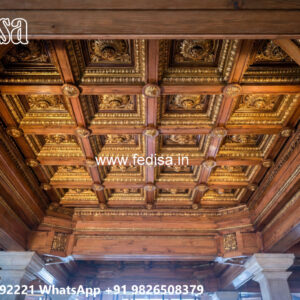 Wooden Classic Ceiling Design Cove Light Ceiling Design No-6666