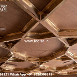 Wooden Classic Ceiling Design Dining Ceiling Design No-6684