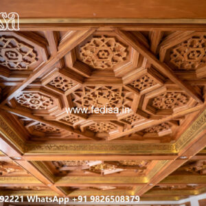 Wooden Classic Ceiling Design Plain Ceiling Design No-6692