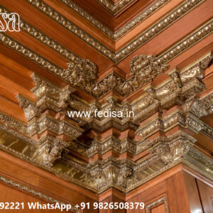 Wooden Classic Ceiling Design Porch Ceiling Design No-6695