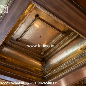 Wooden Classic Ceiling Design False Ceiling Design 2026 No-6700