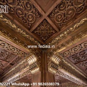 Wooden Classic Ceiling Design High Ceiling Design No-6721