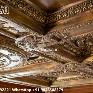 Wooden Classic Ceiling Design Pop Ceiling Color No-6734