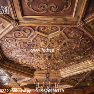 Wooden Classic Ceiling Design Kitchen False Ceiling Design 2026 No-6746