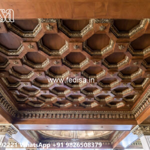 Wooden Classic Ceiling Design Down Ceiling Design For Room No-6758