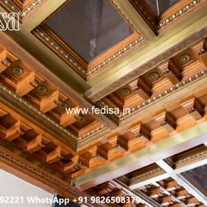 Wooden Classic Ceiling Design Fall Ceiling Design 2026 No-6769