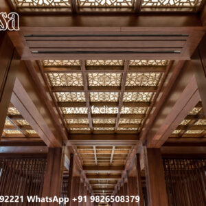 Wooden Classic Ceiling Design Roof Ceiling Design For Bedroom No-6770