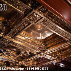 Wooden Classic Ceiling Design Pvc For Ceiling Design No-6785