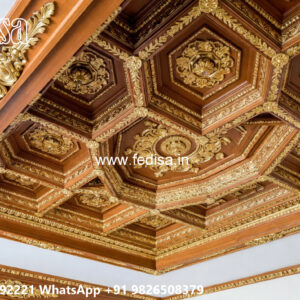 Wooden Classic Ceiling Design Pop Ceiling Design Simple No-6788