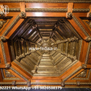 Wooden Classic Ceiling Design Piopi Dijaen No-6808