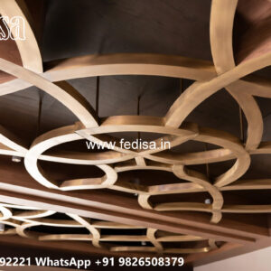 Wooden Classic Ceiling Design Forsling Design For Drawing Room No-6820