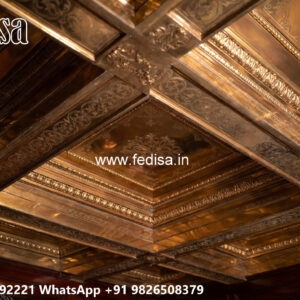 Wooden Classic Ceiling Design Forsling Design Simple No-6824