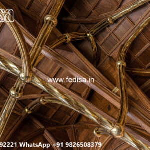 Wooden Classic Ceiling Design Fancy Ceiling Design No-6829