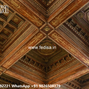 Wooden Classic Ceiling Design Fall Ceiling Design For Home No-6840