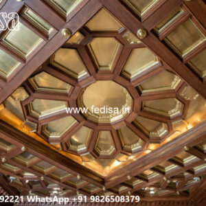Wooden Classic Ceiling Design Ceiling Full Design No-6843