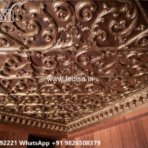Wooden Classic Ceiling Design Gypsum Board Ceiling Design Catalog No-6848
