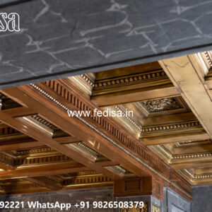Wooden Classic Ceiling Design Normal Ceiling Design No-6853