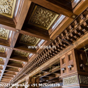 Wooden Classic Ceiling Design Bamboo Ceiling Design No-6855
