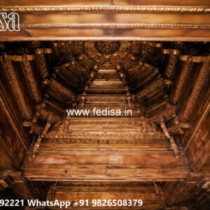 Wooden Classic Ceiling Design Porch Pop Design Plus Minus No-6859