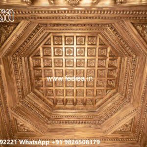 Wooden Classic Ceiling Design Folsiling New Design Bedroom No-6916
