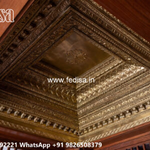 Wooden Classic Ceiling Design Pop Chhat Design No-6955