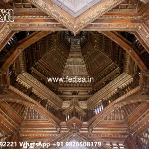 Wooden Classic Ceiling Design Gipson Ceiling Design No-6971
