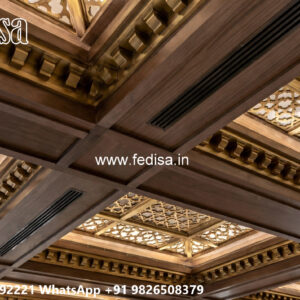 Wooden Classic Ceiling Design Simple Ceiling Border Design No-6981