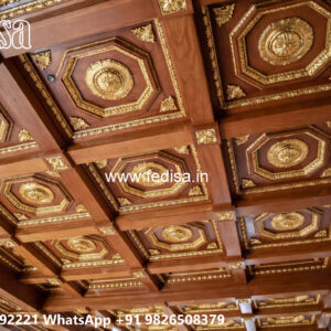 Wooden Classic Ceiling Design Simple Pop Ceiling Design No-6984