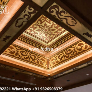 Wooden Classic Ceiling Design Ceiling Sheet Design No-6990
