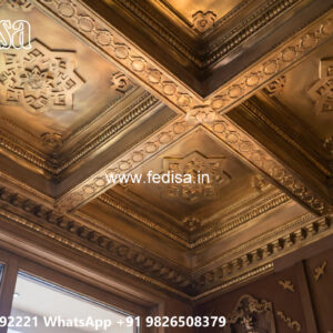 Wooden Classic Ceiling Design Best Pvc Ceiling Design No-6996